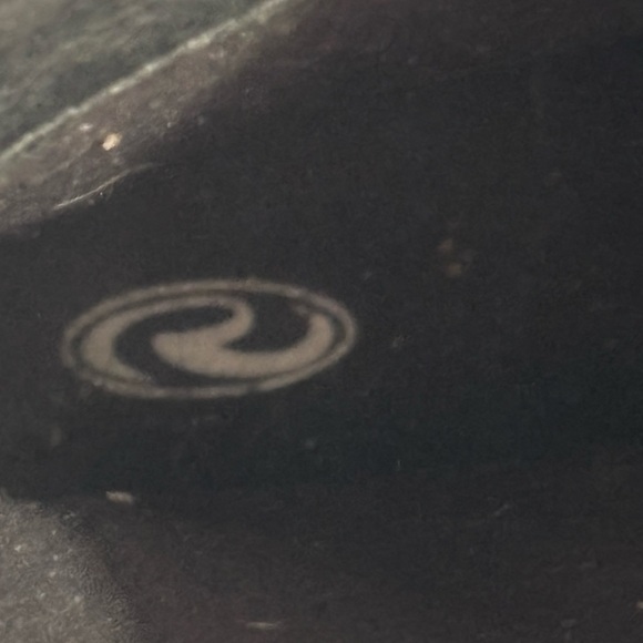 Roper Black Leather Cowboy Boots Rhinestones Lug soles Western Size 9 - Picture 9 of 12